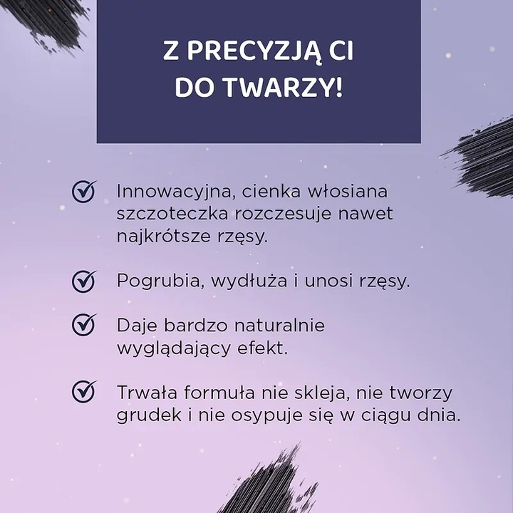 Eveline Tusz Do Rzęs Defining Superthin Z Precyzyjną Szczoteczką