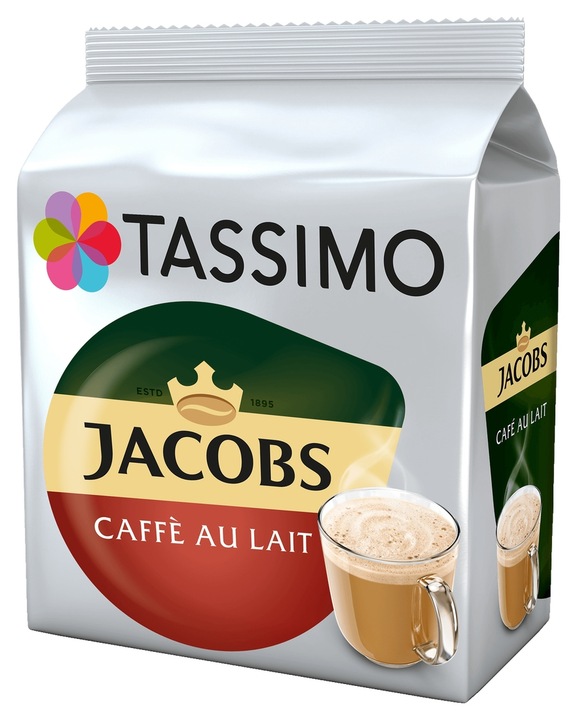 Kapsułki TASSIMO Jacobs Cafe Au Lait 3 x 16szt