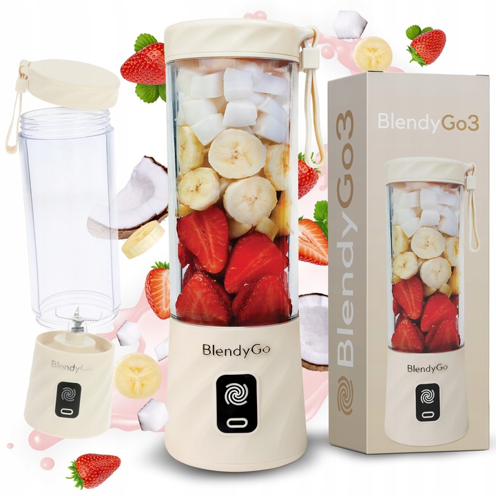 Oryginalny Blender BlendyGo 3 - Bezprzewodowy USB | Blender Nowej Generacji