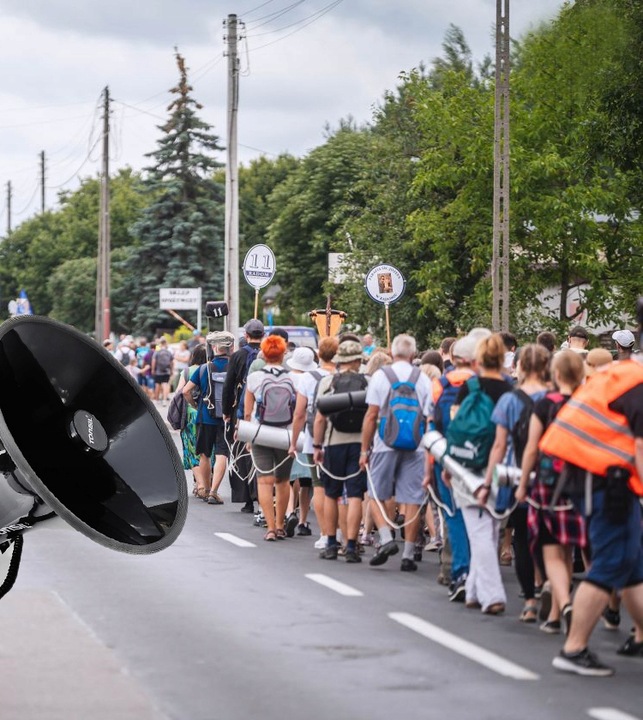 Megafon Tonsil TE 30/20 - Nagrywanie Syrena REC Wersja AKU z Akumulatorem