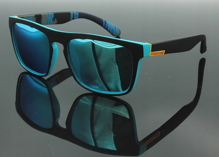 OKULARY PRZECIWSŁONECZNE MĘSKIE DAMASKIE POLARYZACYJNE LUSTRZANE POLARIZED
