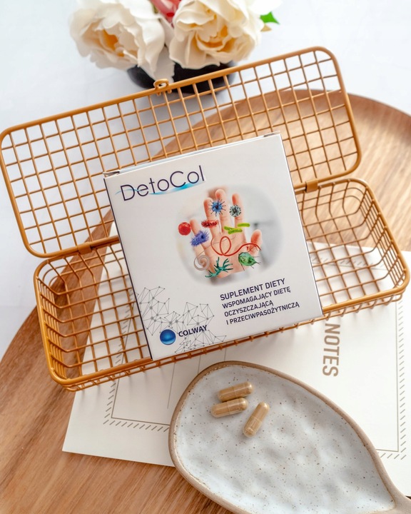 2x DetoCol kapsułki 90 szt. - Suplement diety Colway