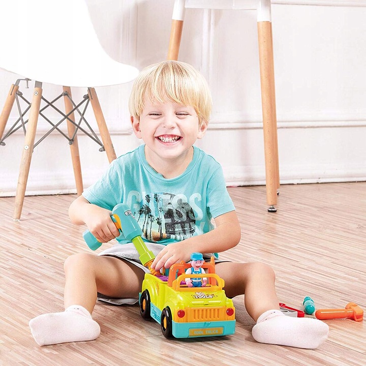 AUTO DO ROZKRĘCANIA WIERTARKA SAMOCHÓD MECHANIKA WARSZTAT JEŻDZI