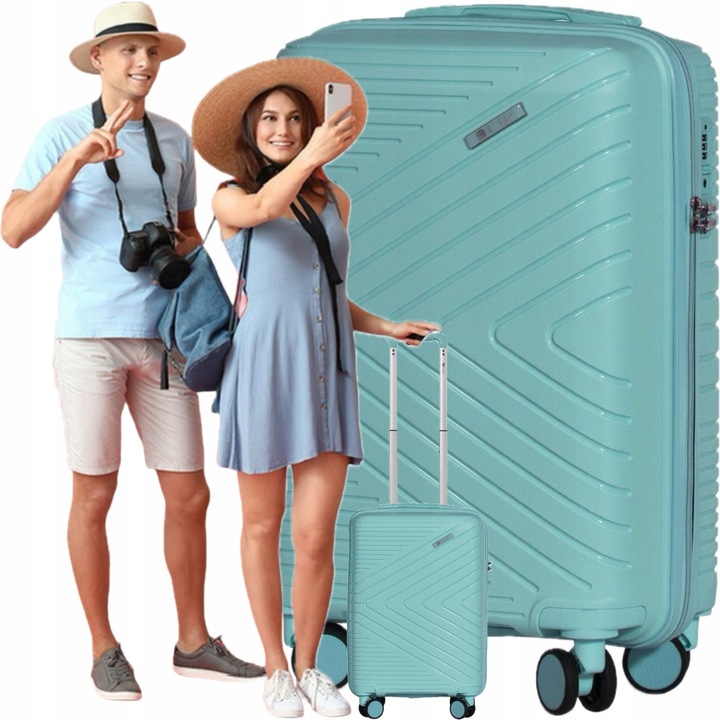 WALIZKA M MAŁA "20" PODRĘCZNA KABINOWA PP NA KÓŁKACH TWARDA BLOOM 6 KOLORÓW