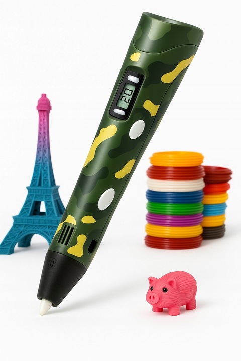 Długopis Drukarka 3D Dla Dzieci Zestaw 9 Metrów Magiczny Długopis Moro