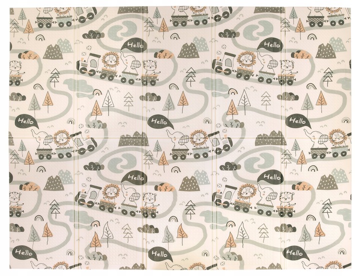 Mata Piankowa Edukacyjna dla dzieci do zabawy Magiczna Droga FREEON