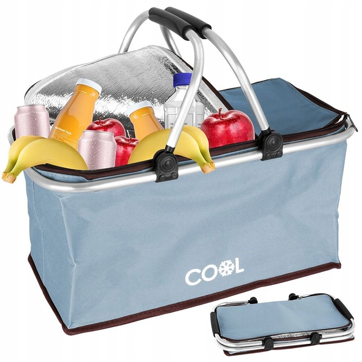 Koszyk TERMICZNY termoizolacyjny torba piknik 35L