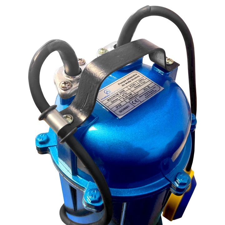 POMPA Z ROZDRABNIACZEM DO WODY BRUDNEJ ŚCIEKÓW SZAMBA PŁYWAK MAGNUM 3000