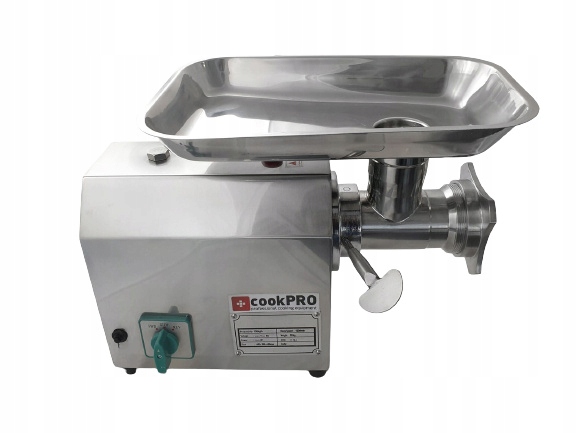 Wilk Profesjonalna Maszynka Do Mięsa TC12 INOX + 3 Sitka cookPRO 560040001