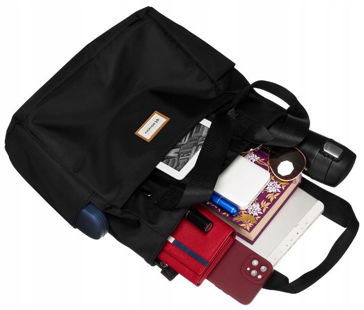 Torba Rovicky modna damska mała torebka szoperka bag mieści a4 pojemna