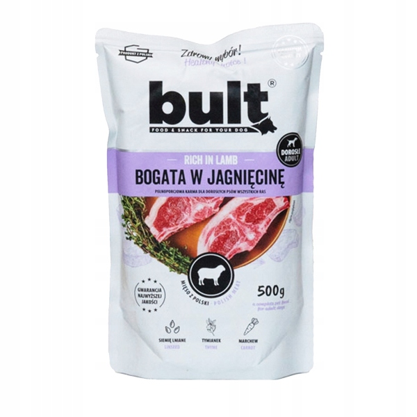 BULT Mokra karma dla psa Mix smaków 12x500g