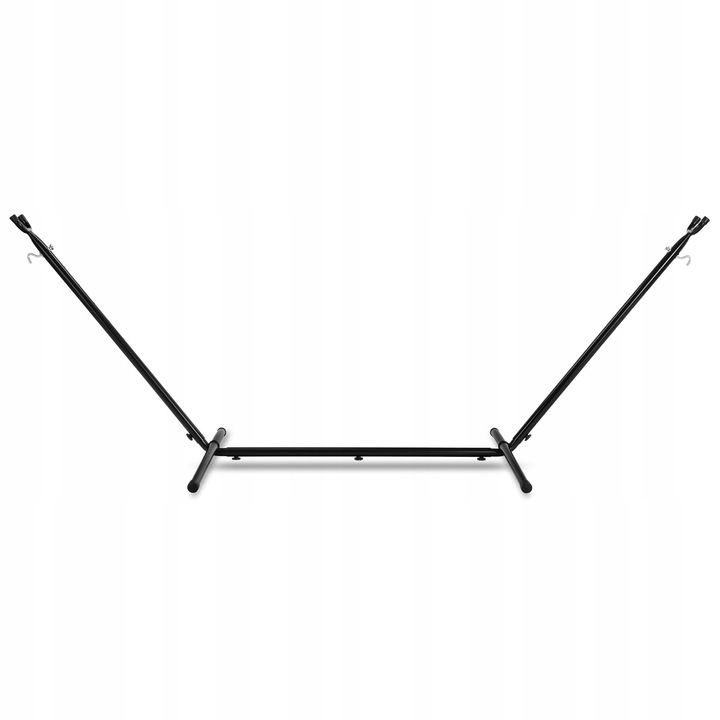 Hamak ogrodowy brazylijski z frędzlami boho Bari z regulowanym stelażem