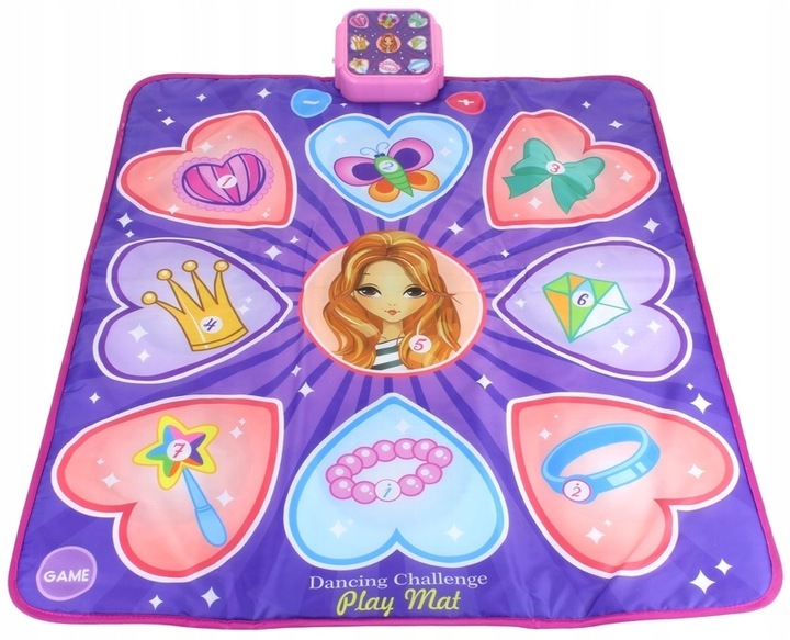 Mata do Tańczenia Muzyczna Gra Zręcznościowa Keyboard Taniec Muzyka