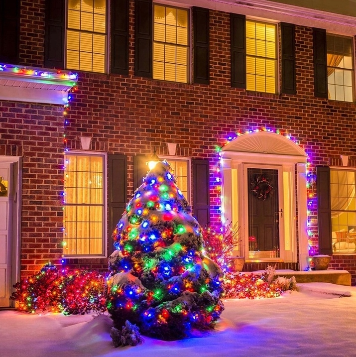 MOCNE LAMPKI CHOINKOWE 1000 LED MULTI ZEWNĘTRZNE WEWNĘTRZNE PROGRAMATOR