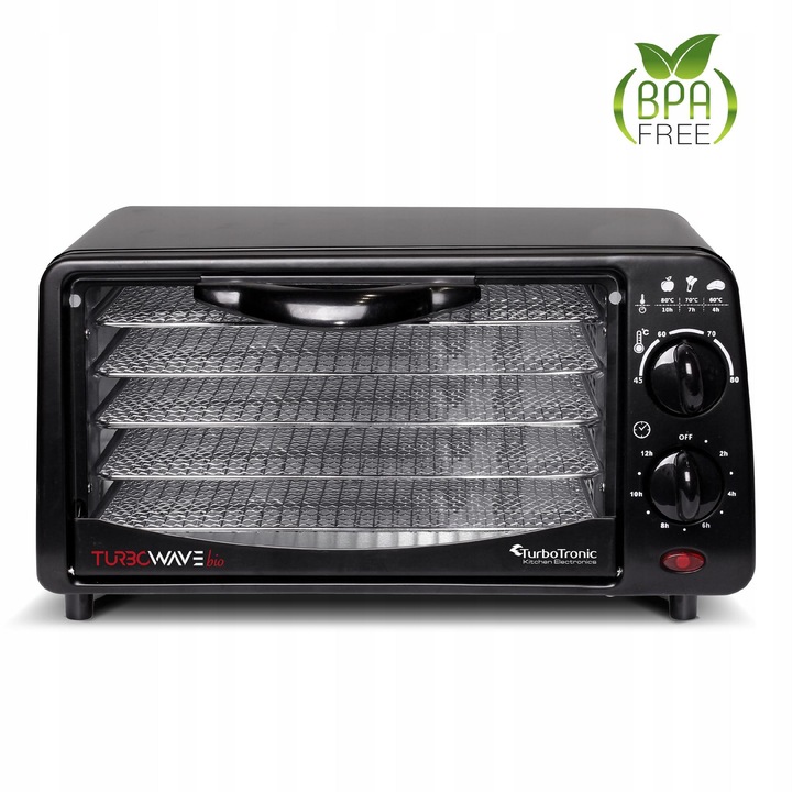 Suszarka do grzybów warzyw owoców TurboTronic DEHYDRATOR 350W poj. 9L