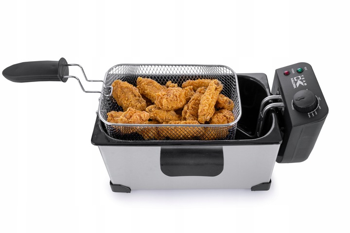 FRYTKOWNICA FRYTOWNICA POJEMNA 3,0L MOC 2200 INOX