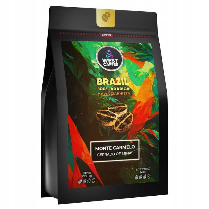 Kawa Ziarnista Zestaw 6x250g West Caffee MIX Świeżo Palona 100% Arabica
