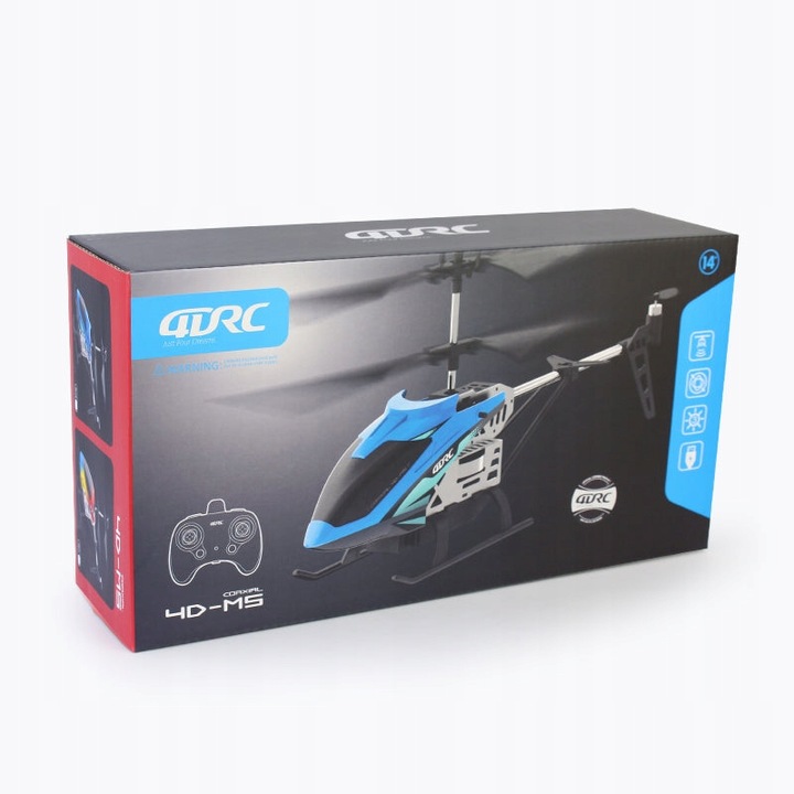 HELIKOPTER ŚMIGŁOWIEC ZDALNIE STEROWANY ŻYROSKOP AKUMULATOR WYMIENNY USB