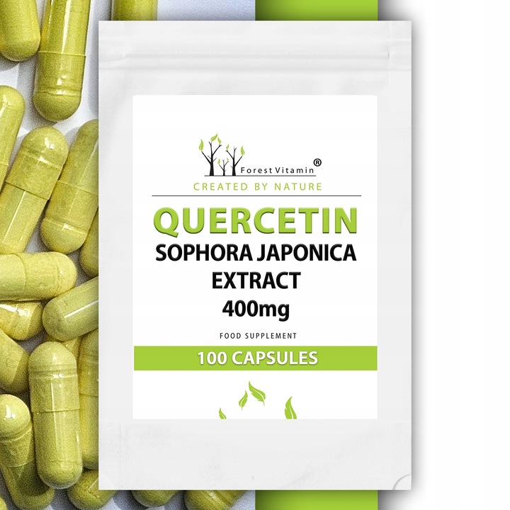 FOREST KWERCETYNA NATURALNY EKSTRAKT 400mg 100 kap