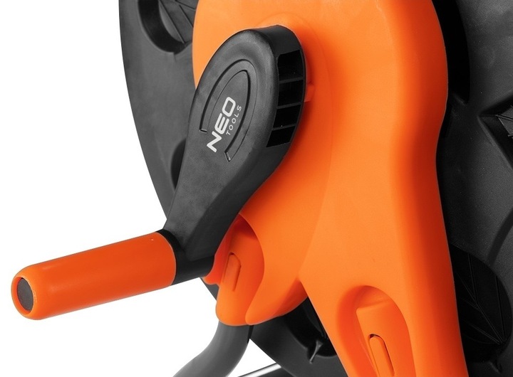 STOJAK NA WĄŻ OGRODOWY, TWORZYWO SZTUCZNE, DO 60 M WĘŻA 1/2" NEO TOOLS