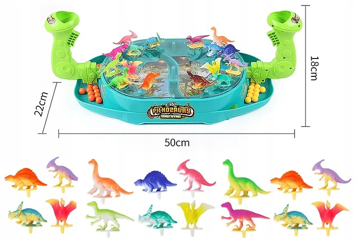 Bitwa Dinozaurów Gra Zręcznościowa Strzelanka Piłkozaury - Dino Atak WEBSKI