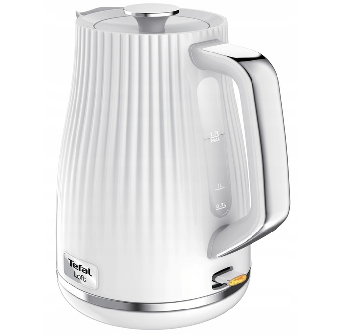 CZAJNIK ELEKTRYCZNY BEZPRZEWODOWY KO250130 LOFT BIAŁY 1,7L 2400W