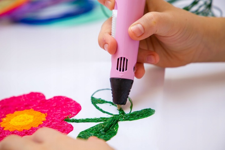 DŁUGOPIS 3D Dla Dzieci DRUKARKA 3 D PEN Zestaw i WKŁADY PLA 110 METRÓW