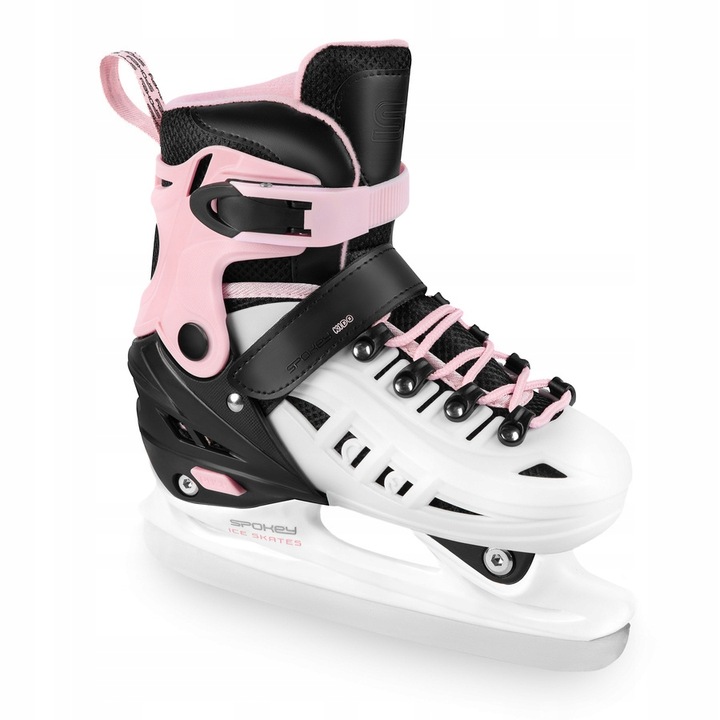 SPOKEY 4w1 Łyżworolki Rolki Łyżwy Hokejowe Regulowane Dziecięce Kółka LED