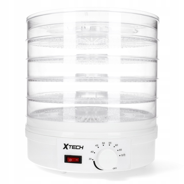 SUSZARKA SPOŻYWCZA DO GRZYBÓW OWOCÓW WARZYW ZIÓŁ ŻYWNOŚCI 600W 5 POZIOMÓW