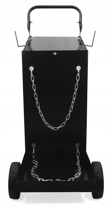 WÓZEK SPAWALNICZY do spawarki butli MIG TIG Z UCHWYTEM Z RĄCZKĄ