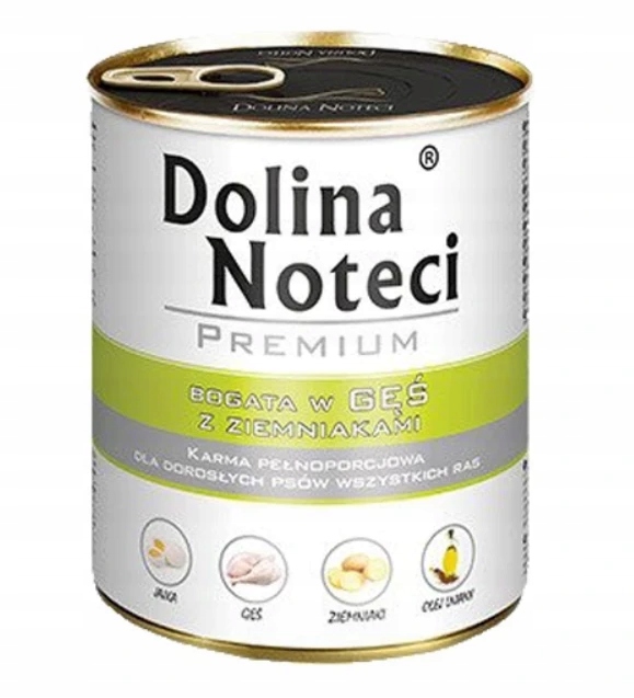 DOLINA NOTECI PREMIUM PAKO MIX SMAKÓW KARMA MOKRA PSA PSÓW 800g x 10 SZTUK