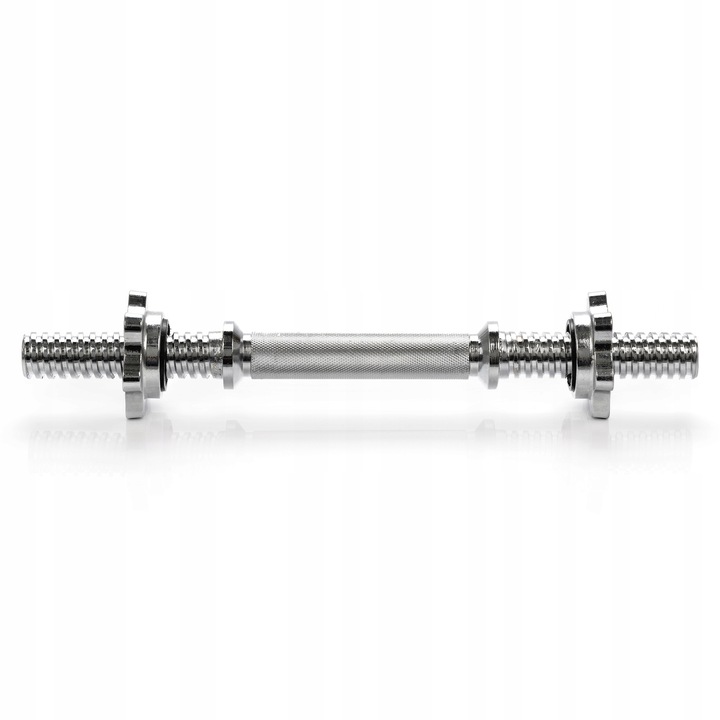 GRYFIKI METALOWE CHROMOWANE Z NAKRĘTKAMI METEOR 2szt. 35,5 cm/25 mm