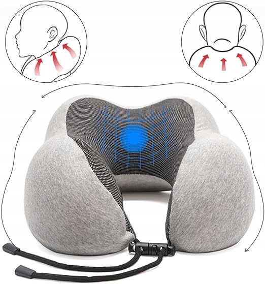 PODUSZKA PODRÓŻNA ORTOPEDYCZNA DO SPANIA ROGAL ZAGŁÓWEK TURYSTYCZNA MEMO L
