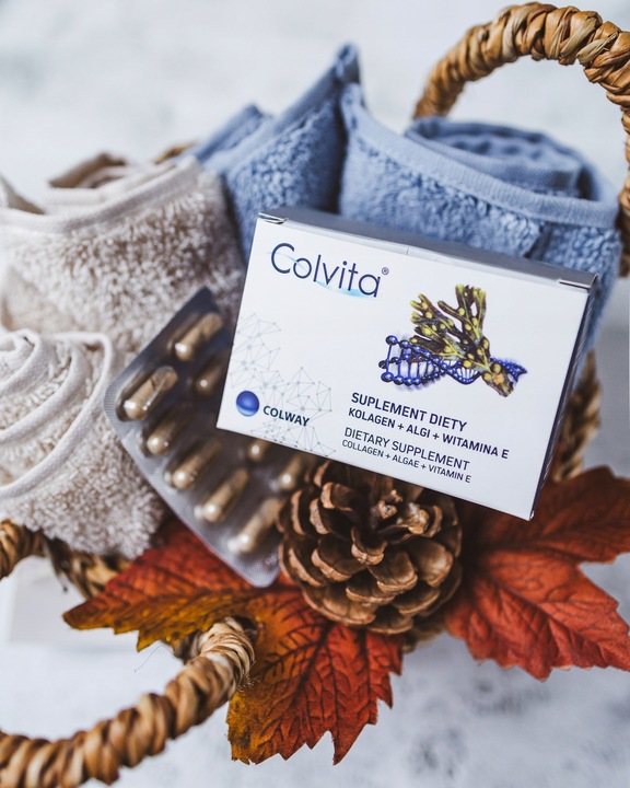Colvita COLWAY 120 Kaps - Kolagen Na Skórę Stawy Włosy Paznokcie + GRATIS