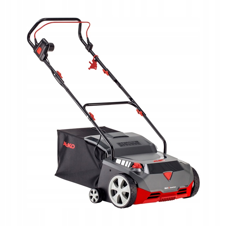 Wertykulator aerator elektryczny AL-KO 38.4 E 1400W 114040 z koszem 2 wałki