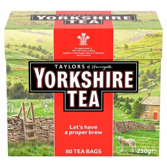 Yorkshire Tea 80 herbata UK