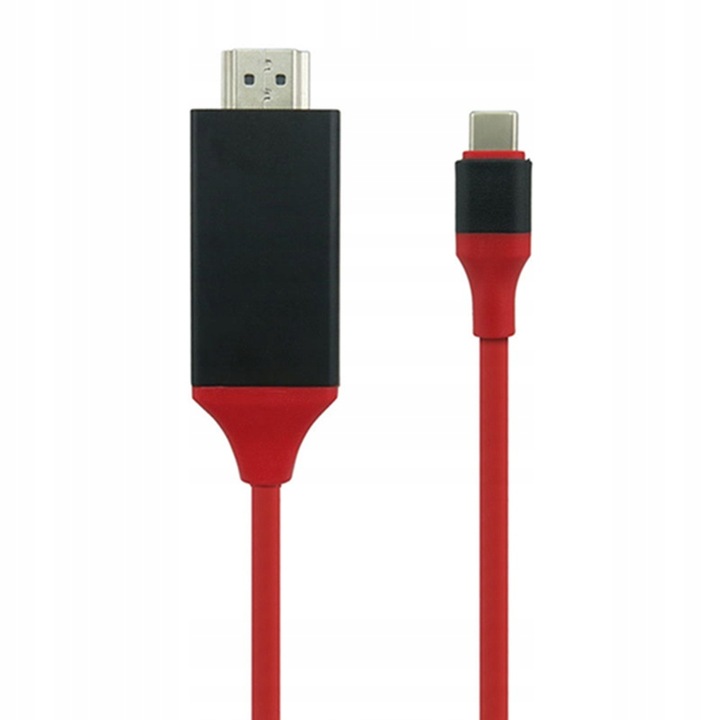 KABEL HDMI USB-C 3.1 TYP C KABEL ADAPTER MHL 2m 4K dla SMARTFONA
