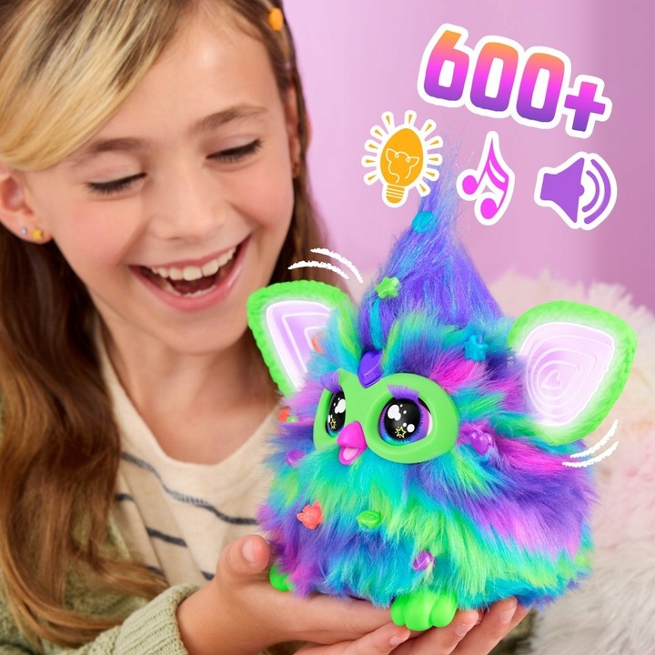 FURBY 2.0 Interaktywna maskotka Zorza Galaxy Świeci w ciemności F8901