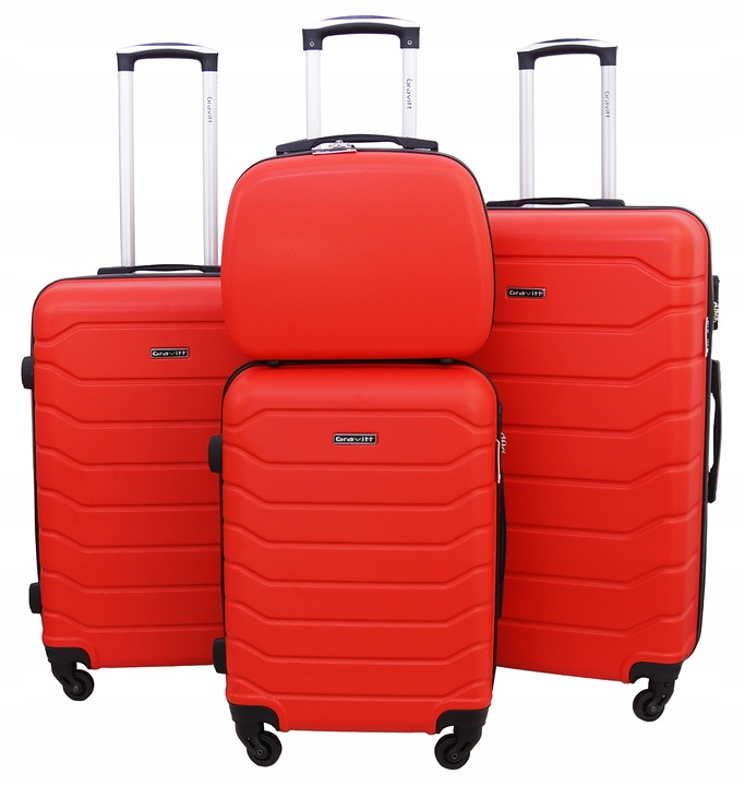 ZESTAW WALIZEK 4w1 WALIZKA PODRÓŻNA NA KÓŁKACH GRAVITT 931
