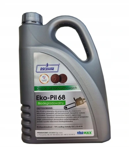OLEJ DO SMAROWANIA ŁAŃCUCHÓW PIŁ EKO-PIL68 *5L*
