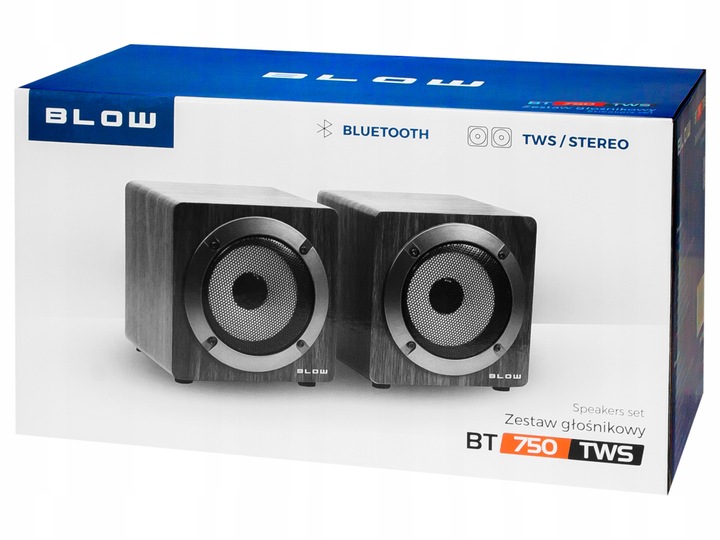 Głośniki bluetooth BLOW stereo TWS przenośne USB