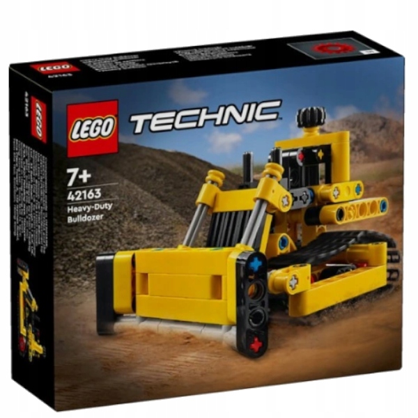 Klocki LEGO Technic 42163 Buldożer do zadań specjalnych 7+ (Elementy: 195)