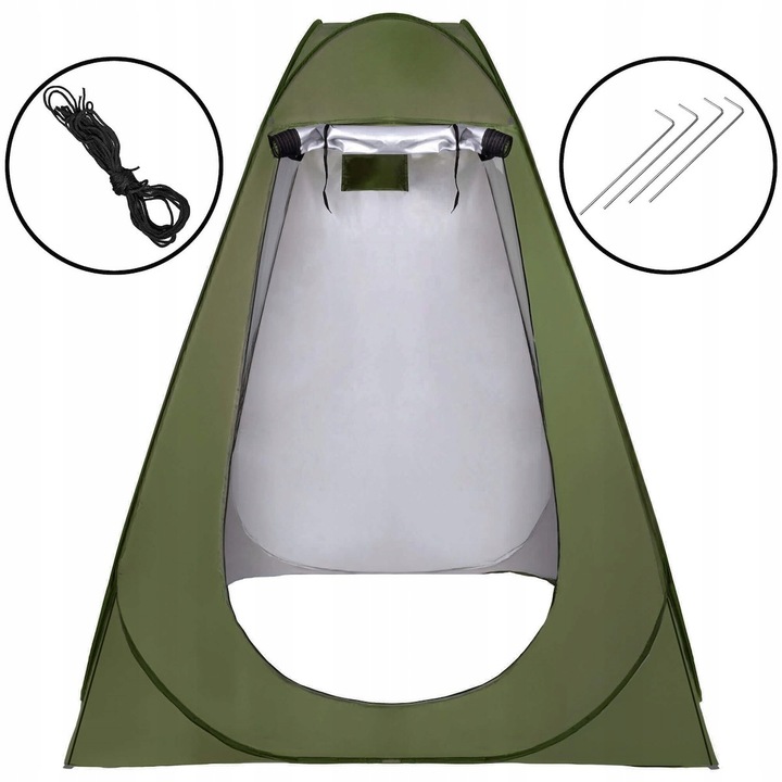 NAMIOT NA PRYSZNIC TOALETA WC PRZEBIERALNIA PRZENOŚNA KEMPINGOWY PLAŻOWY