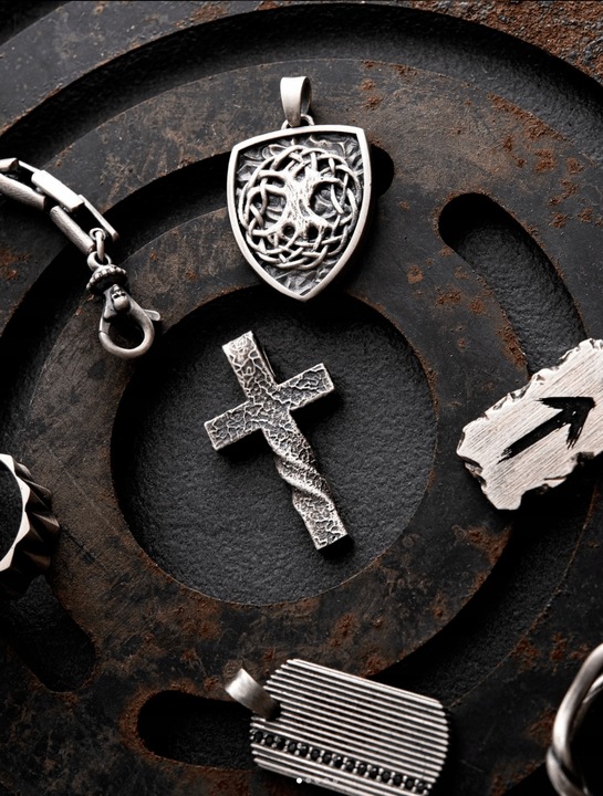 Srebrny krzyż BELIEF