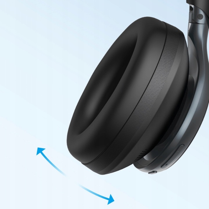 Słuchawki bezprzewodowe Soundcore Space One Czarne ANC LDAC Hi-Res