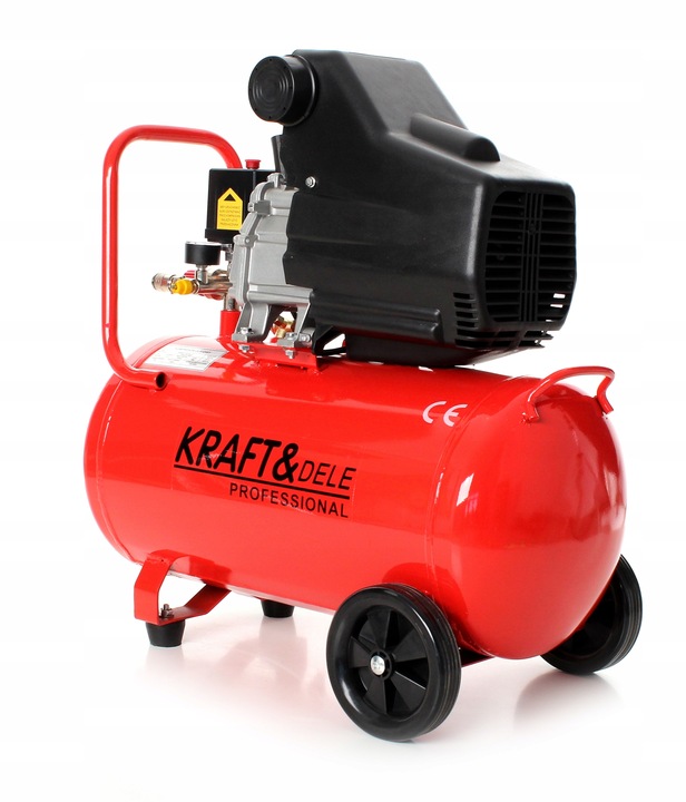 KOMPRESOR OLEJOWY SPRĘŻARKA 50L 9 BAR