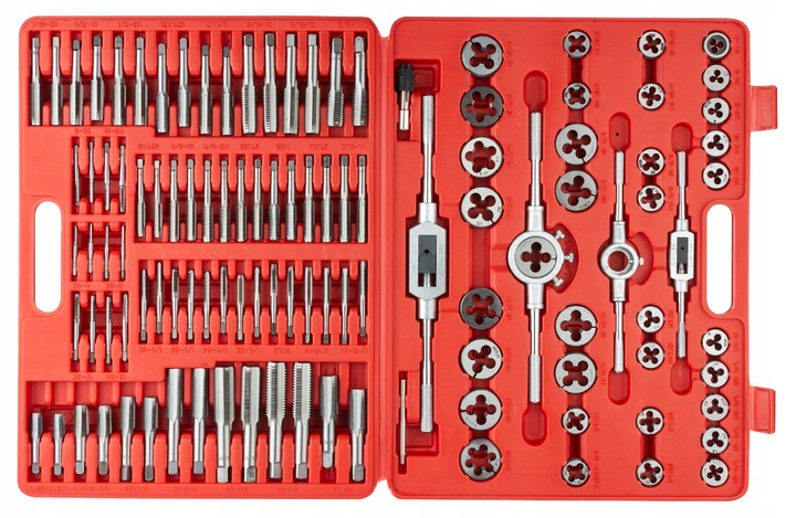ZESTAW GWINTOWNIKÓW I NARZYNEK 110 el. REDATS