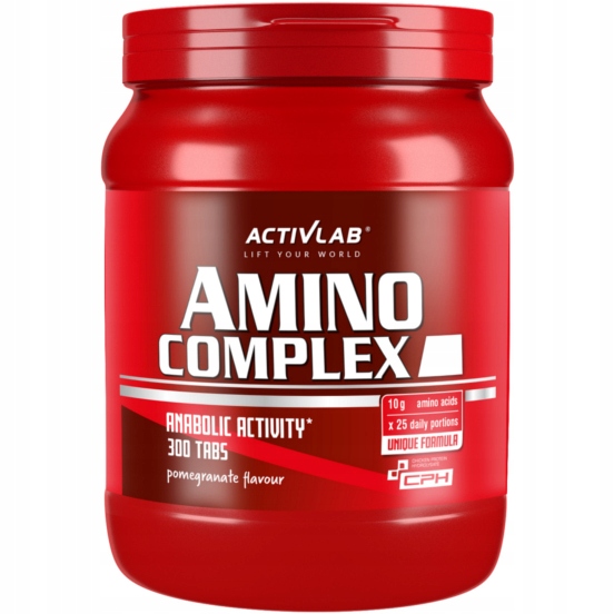 AMINO COMPLEX 300T BCAA EAA GLUTAMINA REGENERACJA