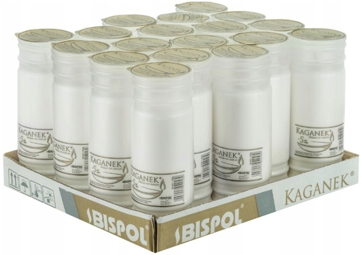 Wkłady do zniczy 18szt Bispol Kaganek K5 5 dni 5 dniowy paczka