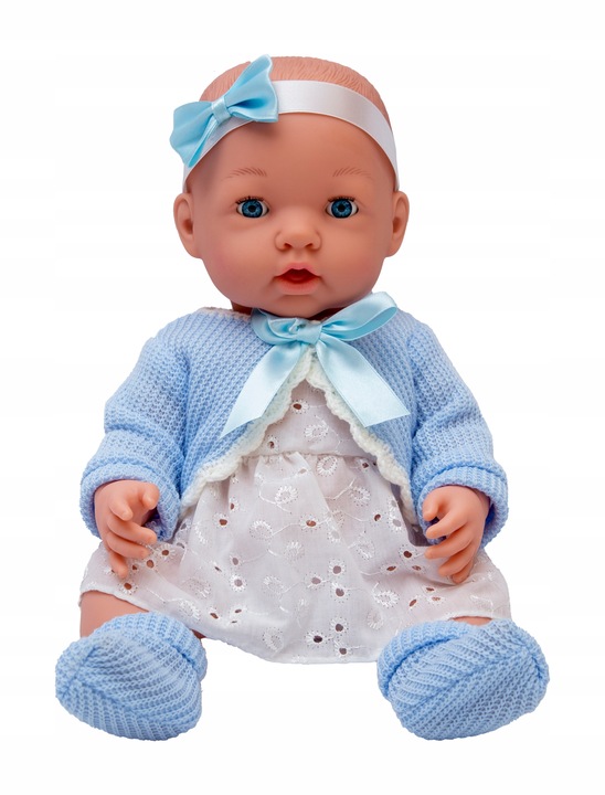 Lalka bobas z zestawem akcesoriów - pije i siusia